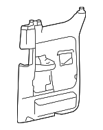 6L3Z1827406AAA - Body: Door Trim Panel for Ford Image