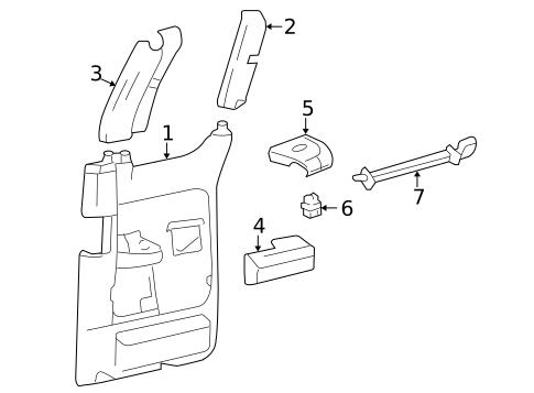 Door for 2007 Ford F-150 #4