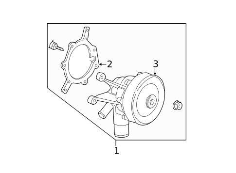Water Pump & Related Components for 2000 Ford Taurus #0
