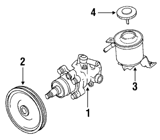 4430535030 - : Vane Pump Cap for Toyota Image