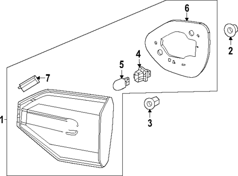 Backup Lamps for 2024 Honda Pilot #0