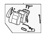 7143033171B2 - Body: Seat Back Assembly for Toyota: Camry Image