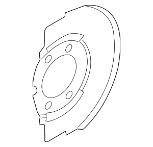 411511AV0B - : Splash Shield for Nissan Image