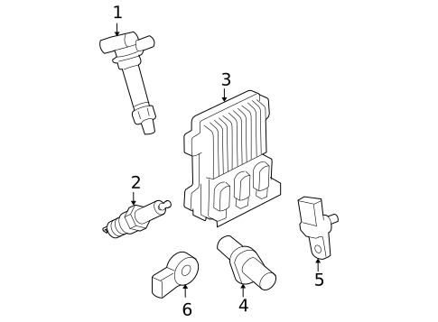 Ignition System for 2009 Pontiac G6 #0