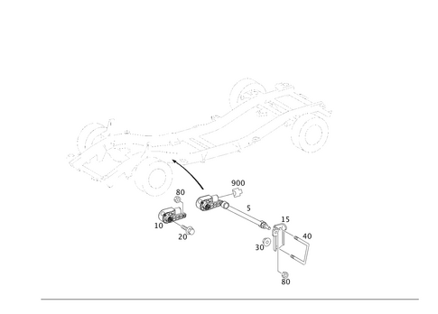 Regulation of Dynamic Headlamp Range Control, Front for 2006 Mercedes-Benz G55 AMG #0