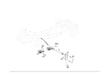 4635420118 - Front Axle: Level Sensor for Mercedes-Benz Image