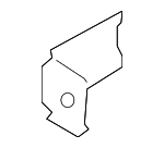 31214146 - Body: Hinge Pillar Upper Bracket for Volvo: C30, C70, S40, S60, S80, V50, V70, XC70, XC90 Image