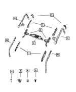 68631966AA - Body Sheet Metal Except Doors: Sport Bar, Right for Mopar Image