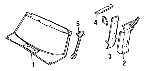 Cowl for 1986 Jaguar XJS #0