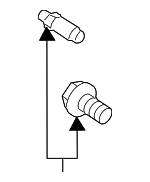 LR000377 - Brakes: Caliper Bleeder Screw for Land Rover: LR2, Range Rover Evoque Image