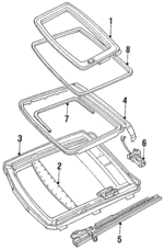 4467938 - Body: Glass for Mopar Image