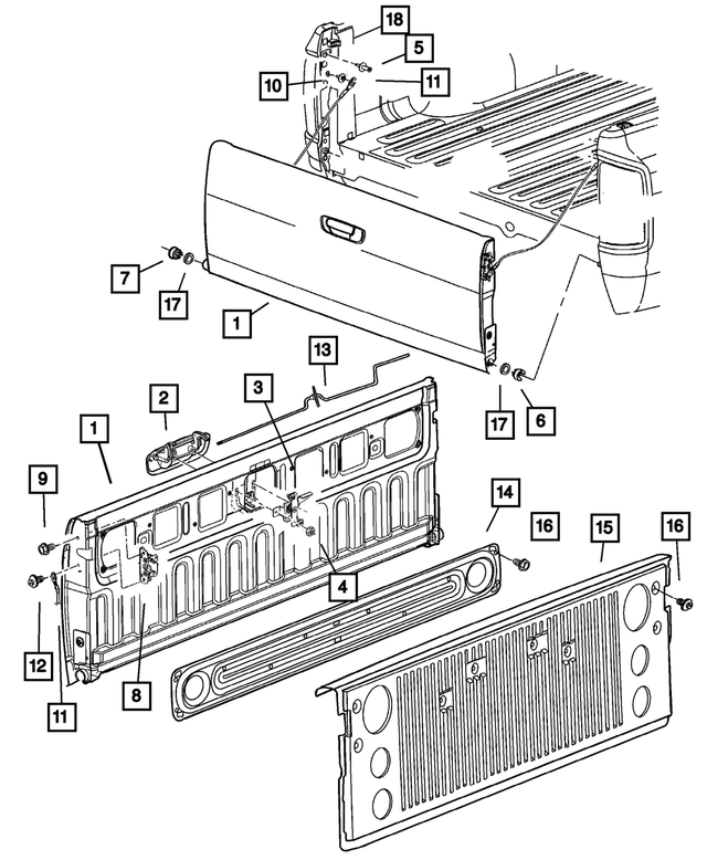 6506949AA - Body Sheet Metal Except Doors: Screw for Mopar Image image