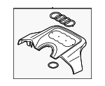 6E103926N - Engine: Rear Cover for Audi Image