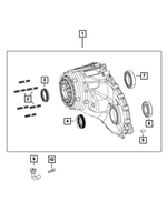 68055335AA - Transfer Case and Power Transfer Unit: Transfer Case Dowel for Mopar Image