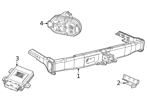 Electrical Connectors for 2024 Jeep Grand Cherokee #0