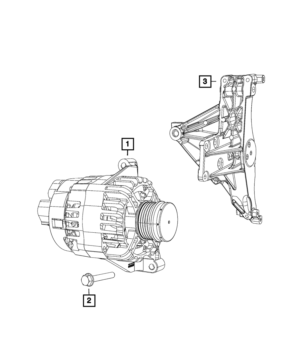 Alternator - Mopar (4727796AA)
