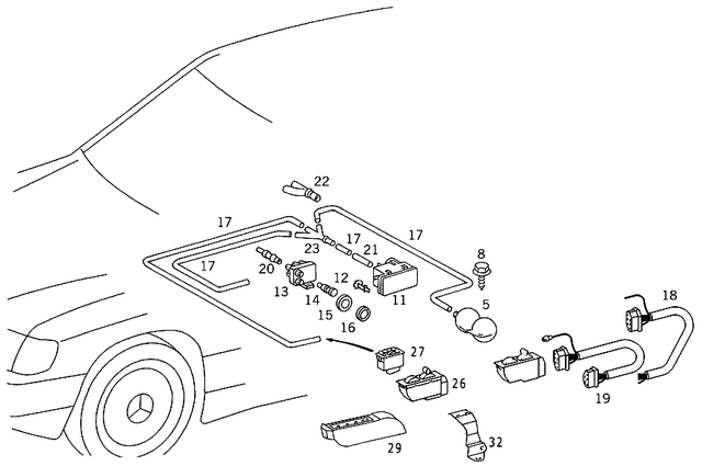 1408000578 - Special Equipment: Regulation Valve for Mercedes-Benz Image image