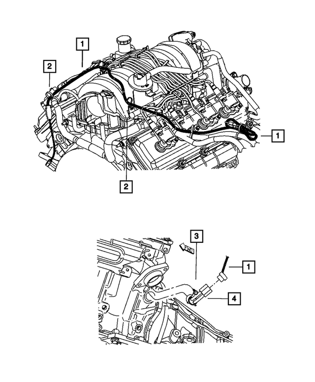 « 6501373 – Engine 6.1L Eight Cylinder [ESF] : Tête Hexagonale Boulon, Montage pour Mopar Image »