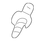 MB547806 - Body: Bumper Cover Retainer Clip for Mopar Image
