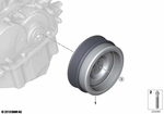 11237634196 - Engine: Vibration Damper for BMW Image