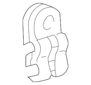 1995-2019 GM Transmission Oil Cooler Line Clip 11547778 GM ...