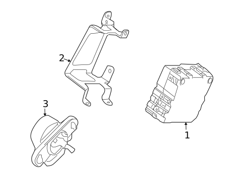 Hydraulic System for 2010 Nissan Altima #1