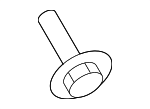 N90698605 - Steering: Lower Column Cover Screw for Porsche Image