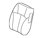 8890424140 - : Seat Back Cover for Isuzu Image