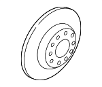 3Q0615601A - Brakes: Rotor for Volkswagen Image