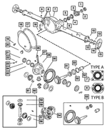 6028041 - Rear Axle: Pinion Yoke Nut for Mopar Image
