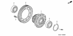 41100PLWE00 - : Differential for Honda Image