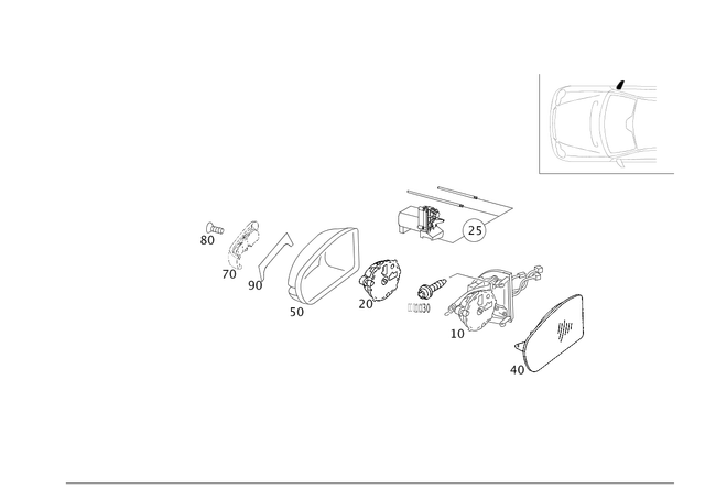 2038107876 - Front Doors: Frame for Mercedes-Benz: 180C, C230, C240, C280, C32 AMG, C320, C350, C55 AMG Image image