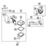 68048338AA - Fuel: Hood To Fender Seal for Mopar Image image