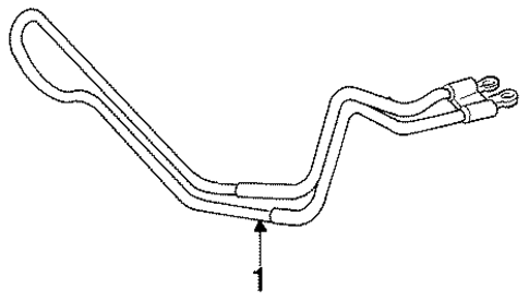 Power Steering Oil Cooler for 1993 Dodge Colt #0