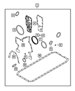 68014976AA - 6.7L Turbo Diesel; Engine: O Ring for Dodge: Ram 2500, Ram 3500 | Ram: 2500, 3500 Image