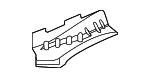 2326108901 - Body: Mount Panel for Mercedes-Benz Image