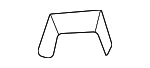2326141500 - Body: Reinforced Plate for Mercedes-Benz Image