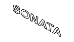 863103K010 - : 2006-2010 Hyundai Sonata - Nameplate for Hyundai: Sonata Image