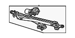 85779127 - Body: Motor &amp; Linkage for GM Image