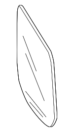 76204TG7A01 - Body: Mirror Glass for Honda: Passport, Pilot, Ridgeline Image