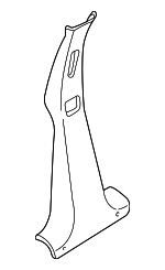 HNC1480AGAGD - Body: Center Pillar Trim for Jaguar Image