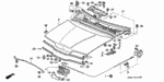 90657SA6003 - Body/Air Conditioning: CLIP, FR. COWL (INNER) for Acura Image
