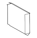 30780376 - HVAC: Filter for Volvo: C30, C70, S40, V50 Image