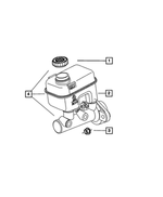 5175104AB - Service Brakes: Brake Master Cylinder Reservoir for Mopar Image