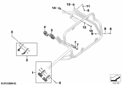 Luggage System for 2009 BMW-Motorrad R 1200 GS Adventure #1