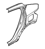 32394089 - Body: Quarter Panel for Volvo Image