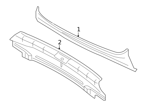 Rear Body for 2013 Audi RS5 #1