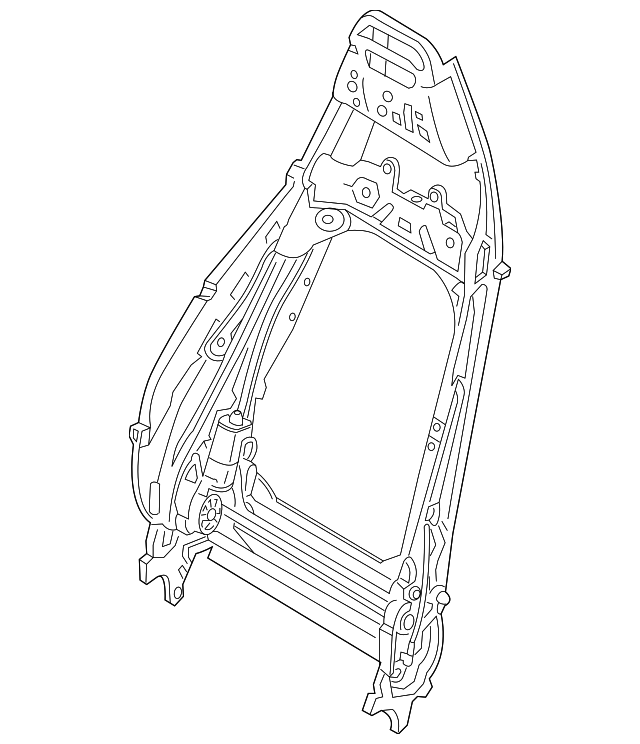 Seat Back Frame - Porsche (9P1-881-045-N)