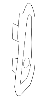 99152162103D20 - Body: Escutcheon for Porsche: 718 Boxster, 718 Cayman, 718 Spyder Image