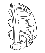 8156142050 - : 1998-2000 Toyota RAV4 - Tail Light Lens for Toyota: RAV4 Image